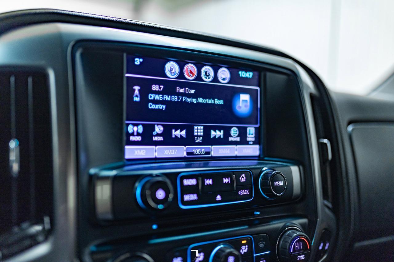 2017 Chevrolet Silverado 1500 4x4 Crew Cab LTZ Longbox Leather Nav BCam Red Deer AB