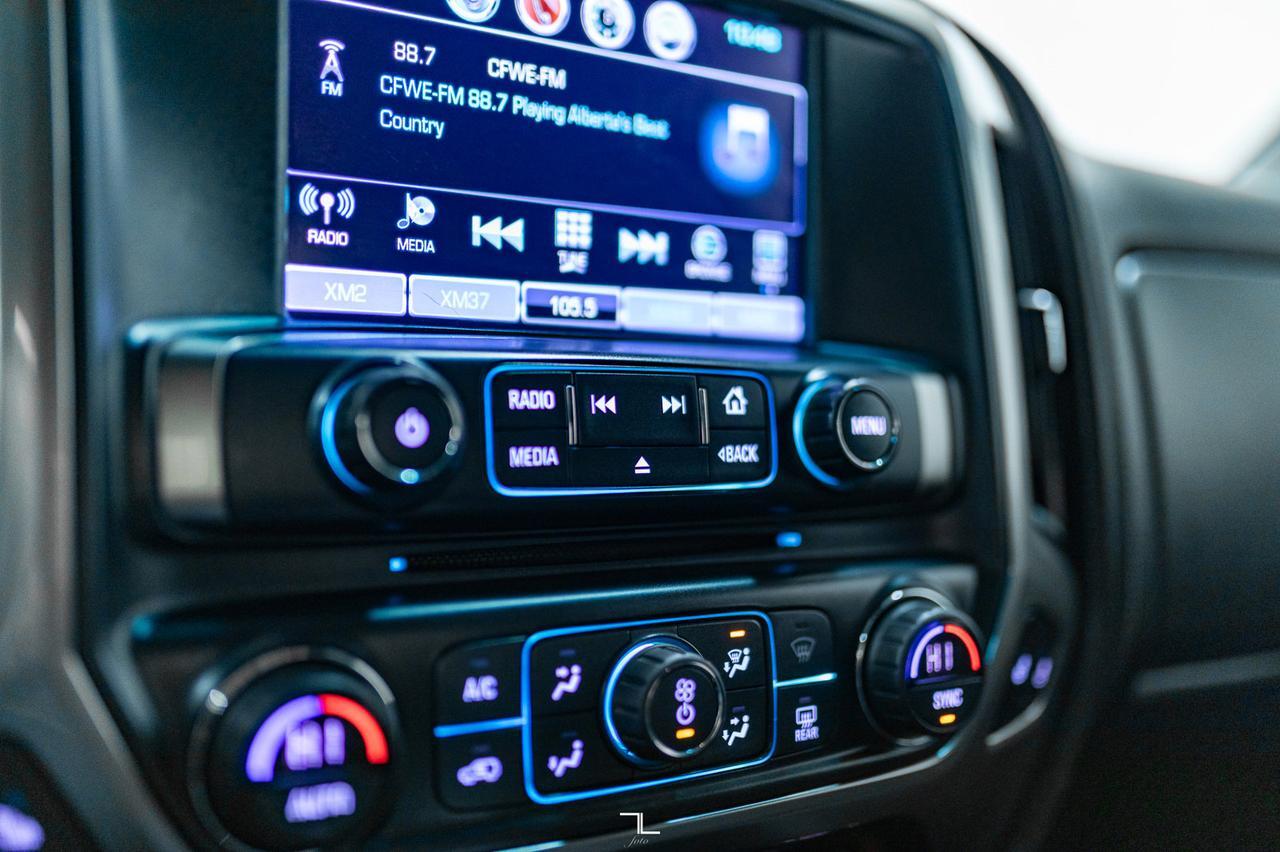 2017 Chevrolet Silverado 1500 4x4 Crew Cab LTZ Longbox Leather Nav BCam Red Deer AB