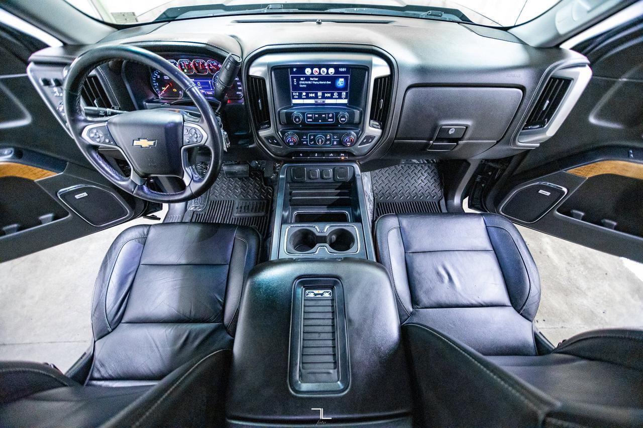 2017 Chevrolet Silverado 1500 4x4 Crew Cab LTZ Longbox Leather Nav BCam Red Deer AB