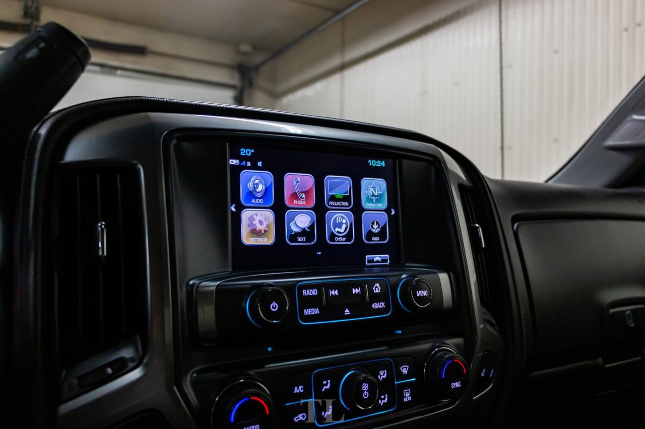 2017 Chevrolet Silverado 1500 4x4 Crew Cab LTZ Z71 Leather Roof BCam Red Deer AB