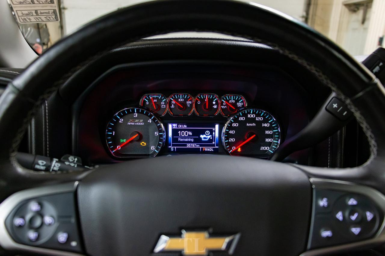 2017 Chevrolet Silverado 1500 4x4 Crew Cab LTZ Z71 Leather Roof BCam Red Deer AB