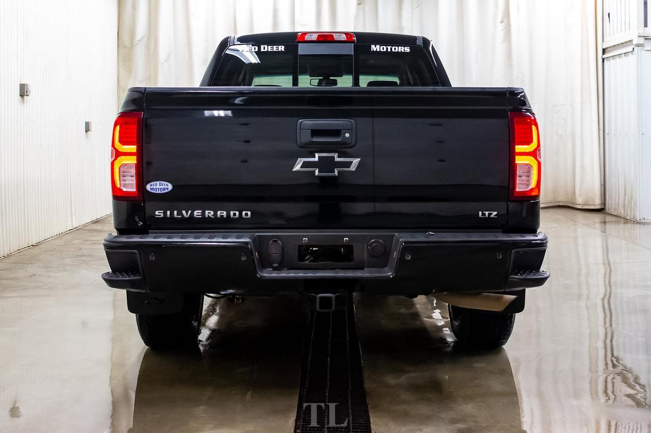 2017 Chevrolet Silverado 1500 4x4 Crew Cab LTZ Z71 Leather Roof BCam Red Deer AB