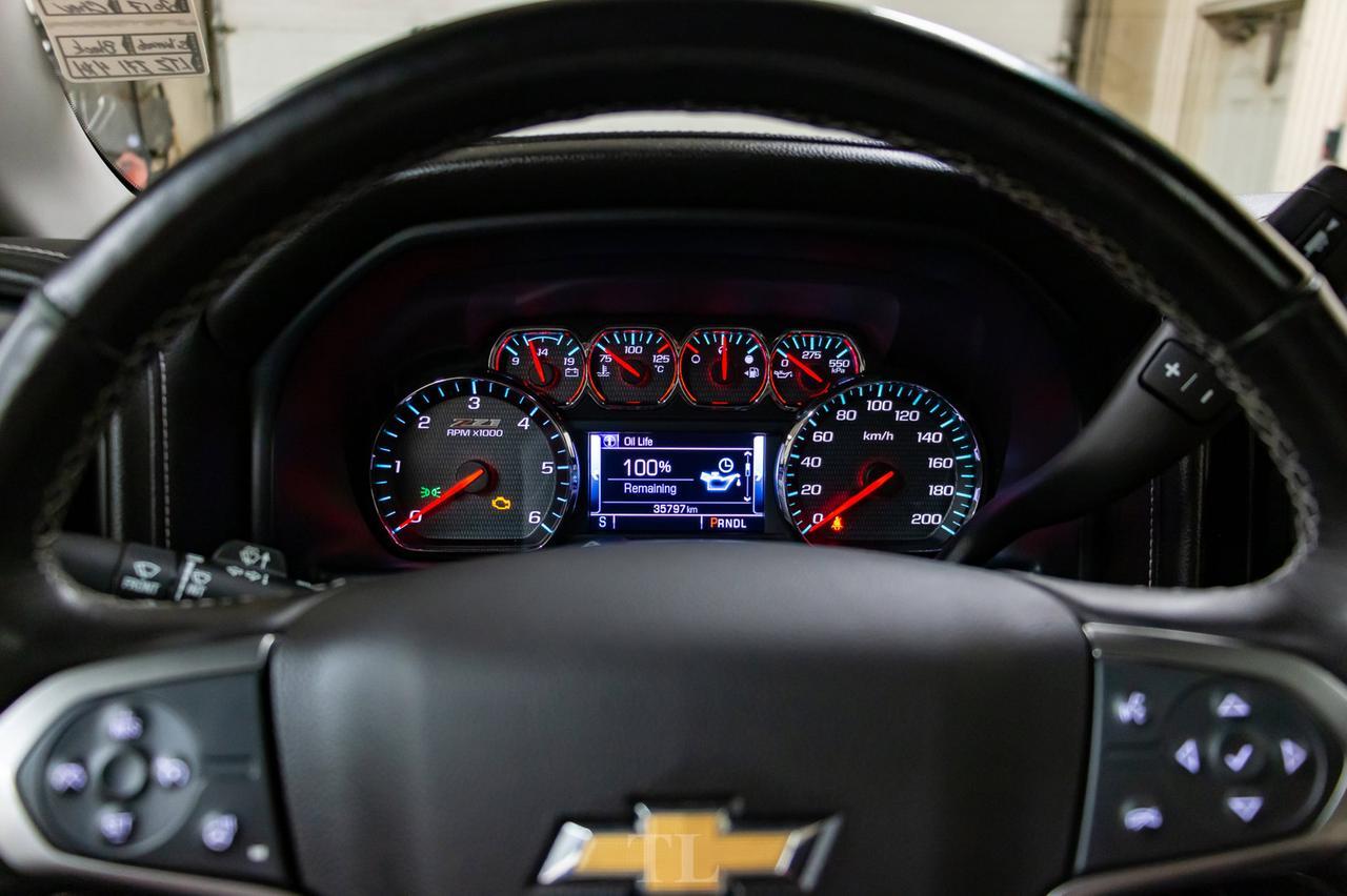2017 Chevrolet Silverado 1500 4x4 Crew Cab LTZ Z71 Leather Roof BCam Red Deer AB