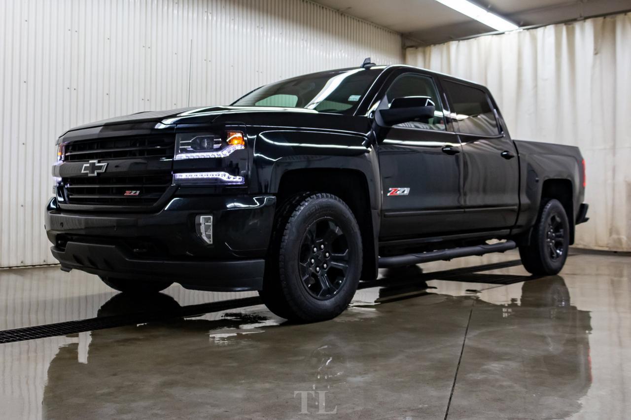 2017 Chevrolet Silverado 1500 4x4 Crew Cab LTZ Z71 Leather Roof BCam Red Deer AB