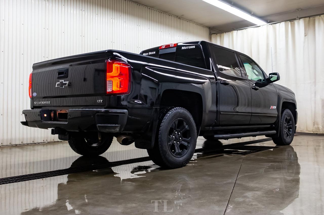 2017 Chevrolet Silverado 1500 4x4 Crew Cab LTZ Z71 Leather Roof BCam Red Deer AB