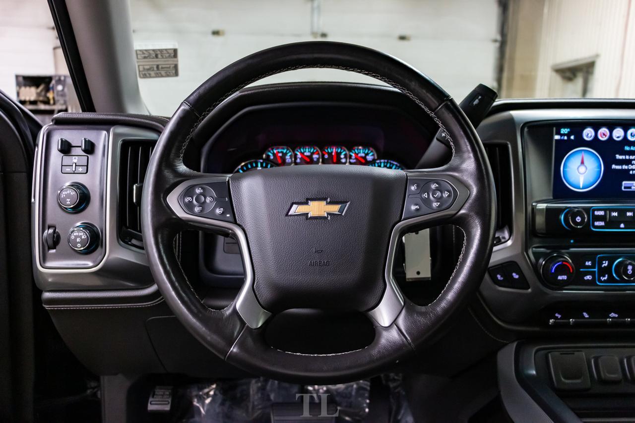 2017 Chevrolet Silverado 1500 4x4 Crew Cab LTZ Z71 Leather Roof BCam Red Deer AB