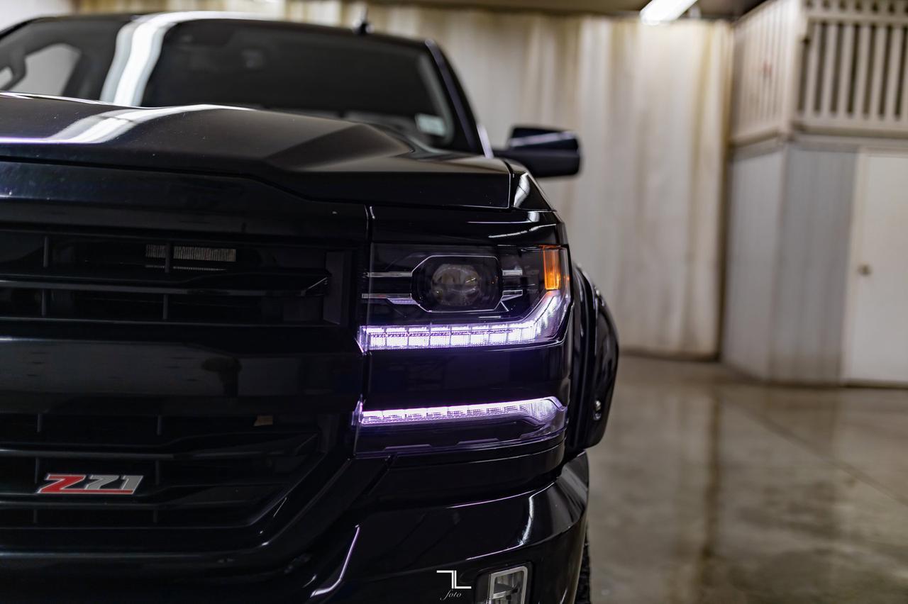 2017 Chevrolet Silverado 1500 4x4 Crew Cab LTZ Z71 Leather Roof Nav 6" Lift Red Deer AB