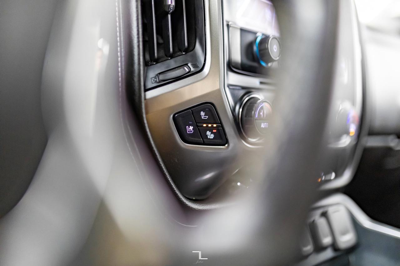 2017 Chevrolet Silverado 1500 4x4 Crew Cab LTZ Z71 Leather Roof Nav 6" Lift Red Deer AB