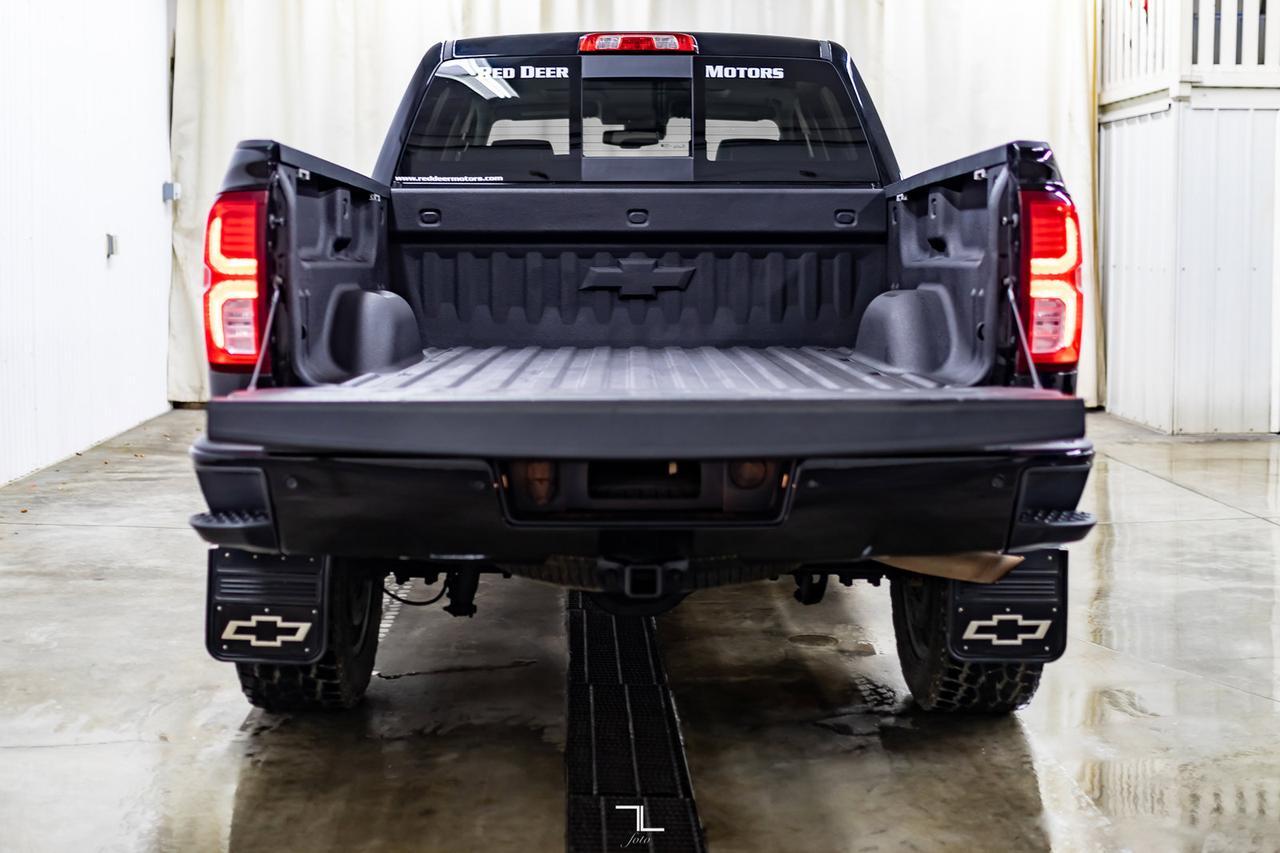 2017 Chevrolet Silverado 1500 4x4 Crew Cab LTZ Z71 Leather Roof Nav 6" Lift Red Deer AB