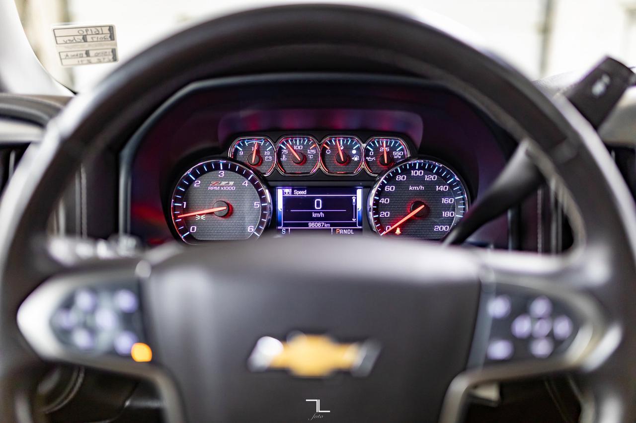 2017 Chevrolet Silverado 1500 4x4 Crew Cab LTZ Z71 Leather Roof Nav 6" Lift Red Deer AB