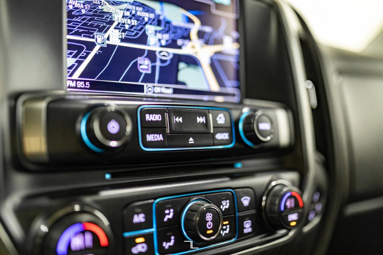 2017 Chevrolet Silverado 1500 4x4 Crew Cab LTZ Z71 Leather Roof Nav 6" Lift Red Deer AB