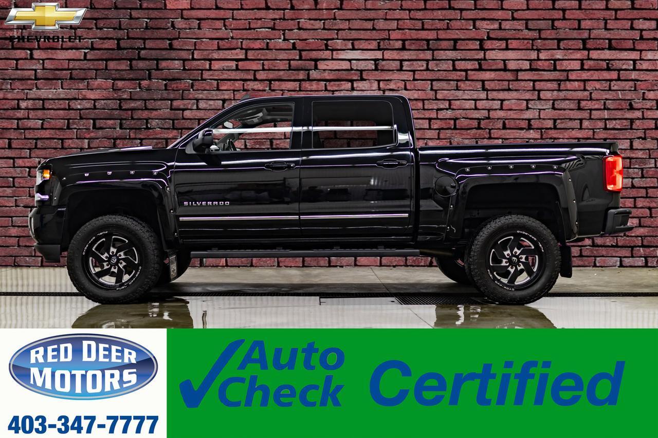 2017 Chevrolet Silverado 1500 4x4 Crew Cab LTZ Z71 Leather Roof Nav 6" Lift