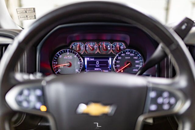 2017 Chevrolet Silverado 1500 4x4 Crew Cab LTZ Z71 Leather Roof Nav 6&quot; Lift Red Deer AB