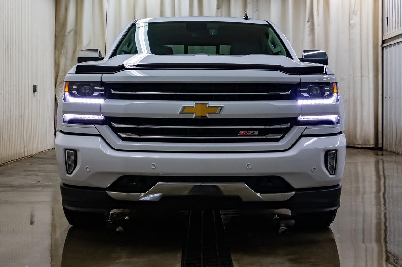 2017 Chevrolet Silverado 1500 4x4 Crew Cab LTZ Z71 Leather Roof Nav BCam Red Deer AB