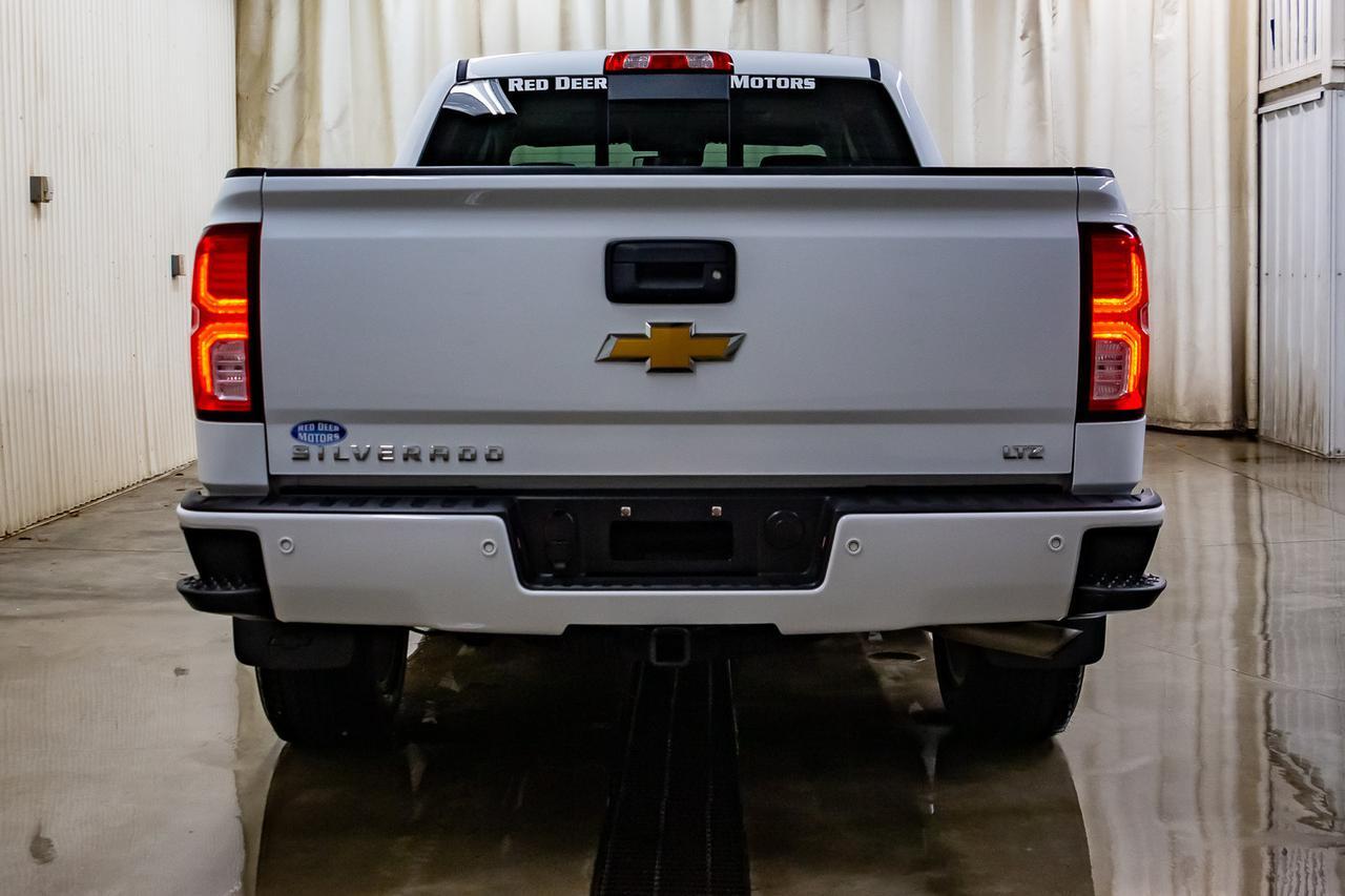 2017 Chevrolet Silverado 1500 4x4 Crew Cab LTZ Z71 Leather Roof Nav BCam Red Deer AB