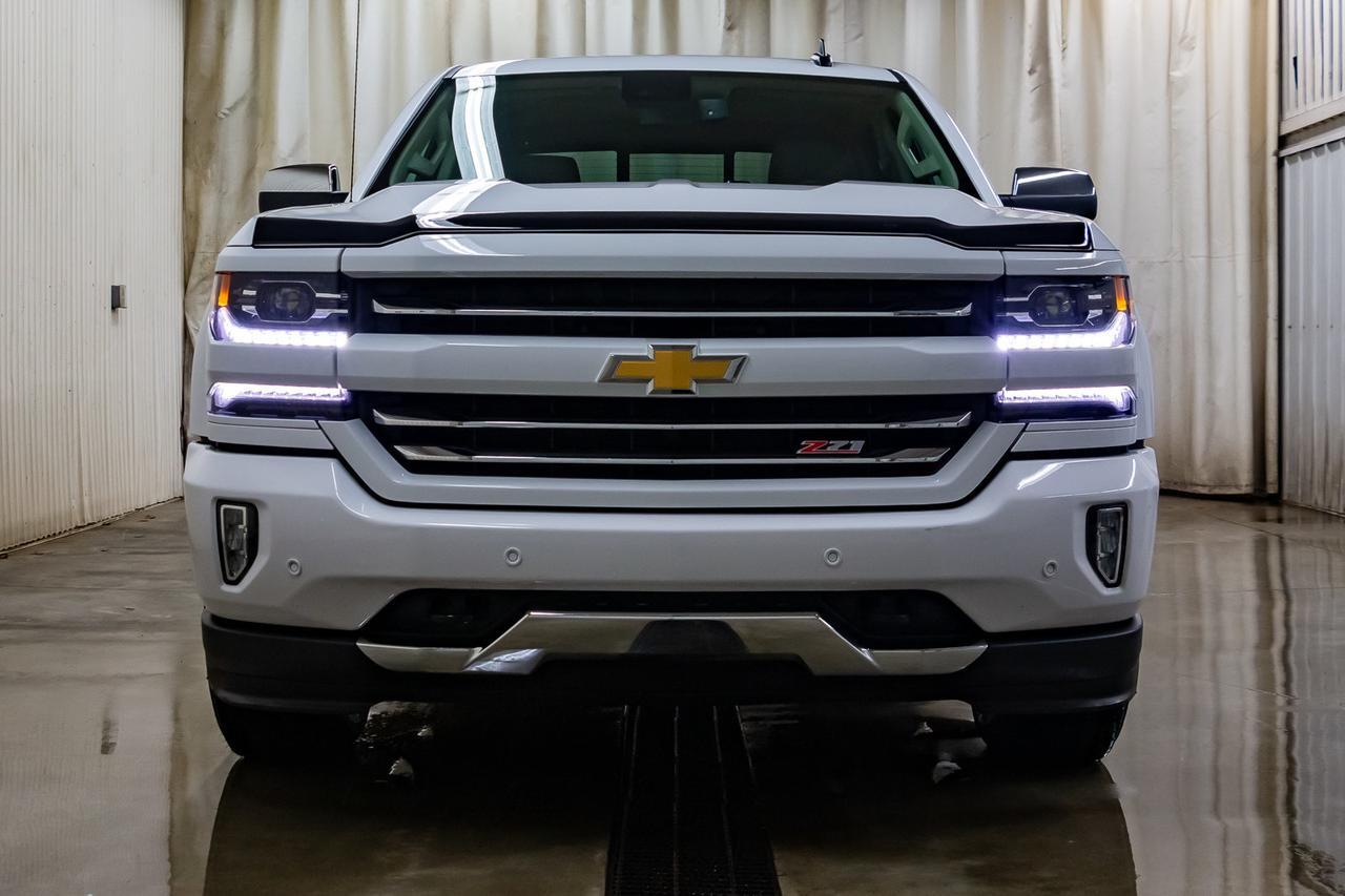 2017 Chevrolet Silverado 1500 4x4 Crew Cab LTZ Z71 Leather Roof Nav BCam Red Deer AB