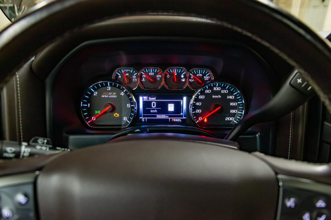 2017 Chevrolet Silverado 1500 4x4 Crew Cab LTZ Z71 Leather Roof Nav BCam Red Deer AB