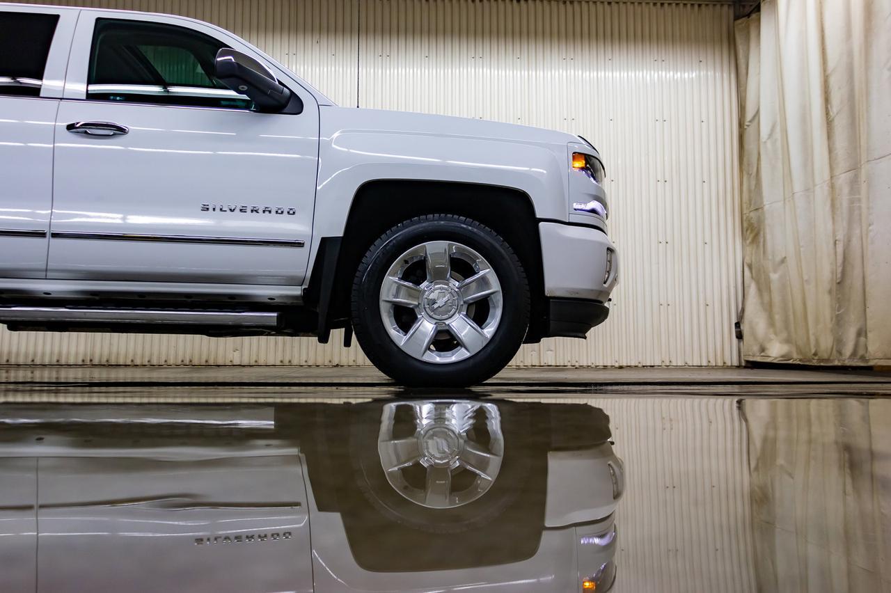 2017 Chevrolet Silverado 1500 4x4 Crew Cab LTZ Z71 Leather Roof Nav BCam Red Deer AB