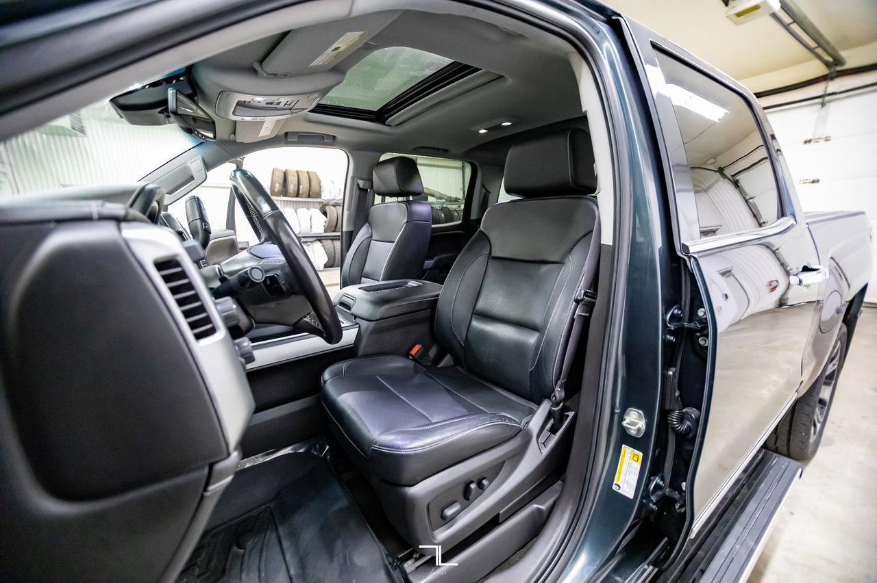 2017 Chevrolet Silverado 1500 4x4 Crew Cab LTZ Z71 Leather Roof Nav Red Deer AB