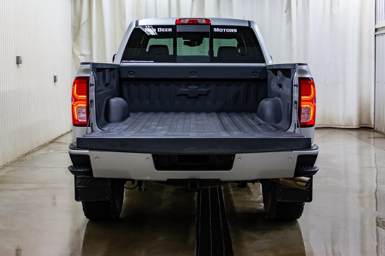 2017 Chevrolet Silverado 1500 4x4 Crew Cab LTZ Z71 Lift Leather Roof Nav Red Deer AB