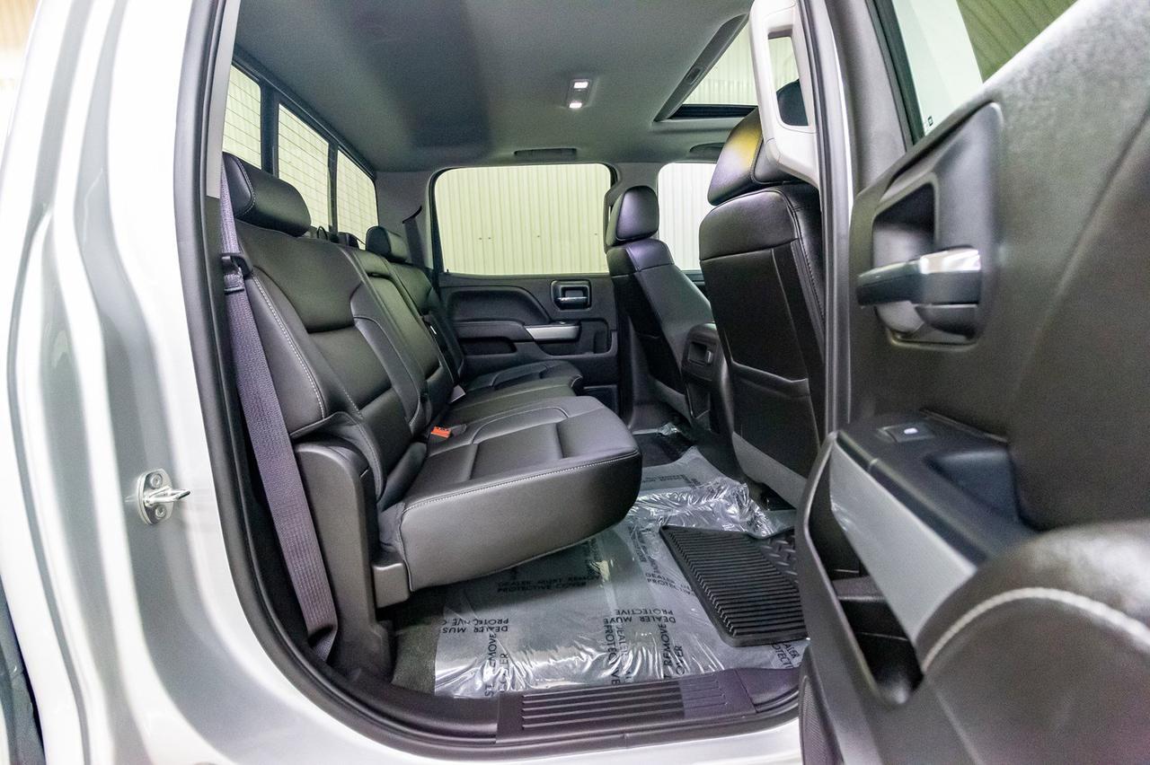 2017 Chevrolet Silverado 1500 4x4 Crew Cab LTZ Z71 Lift Leather Roof Nav Red Deer AB