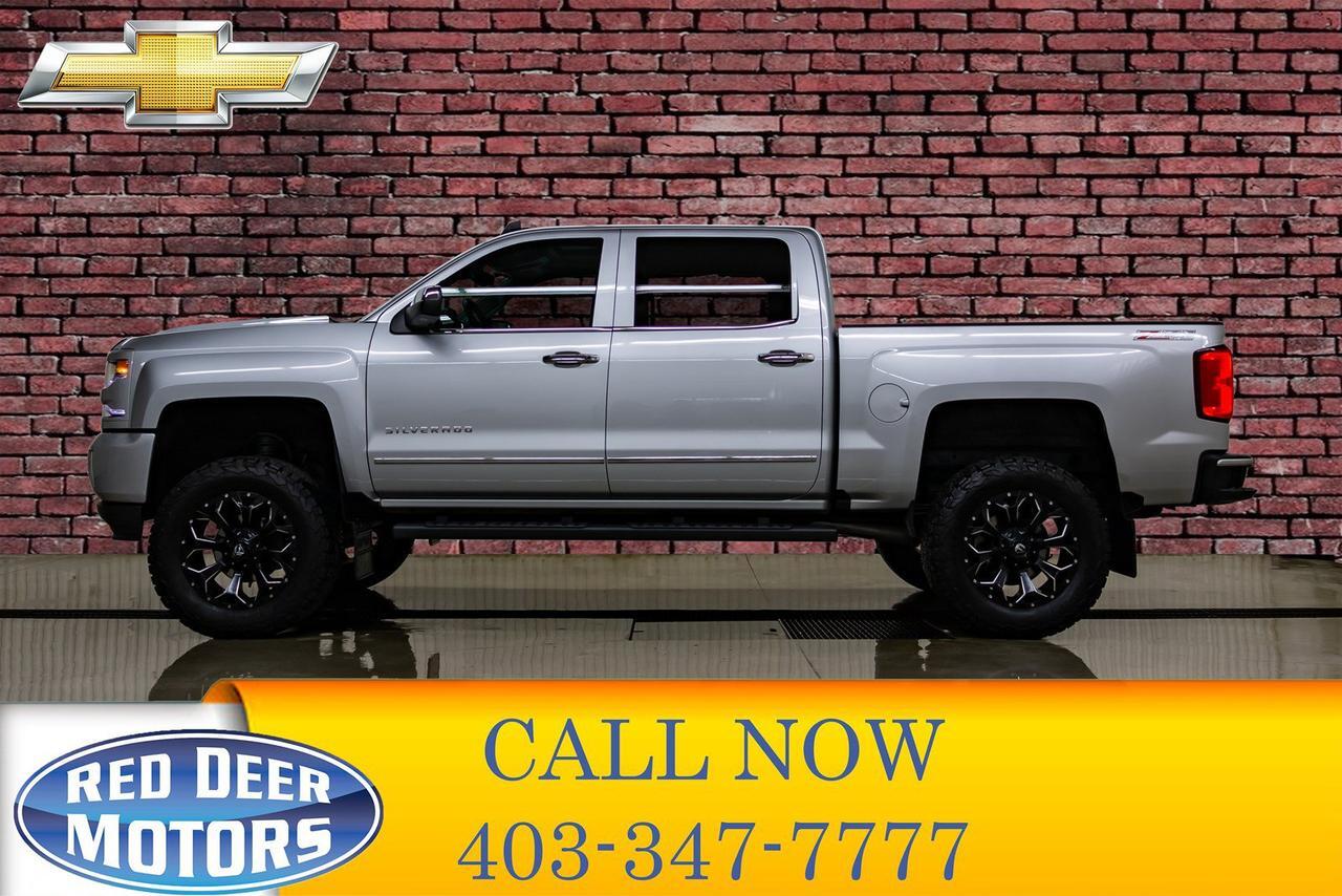 2017 Chevrolet Silverado 1500 4x4 Crew Cab LTZ Z71 Lift Leather Roof Nav