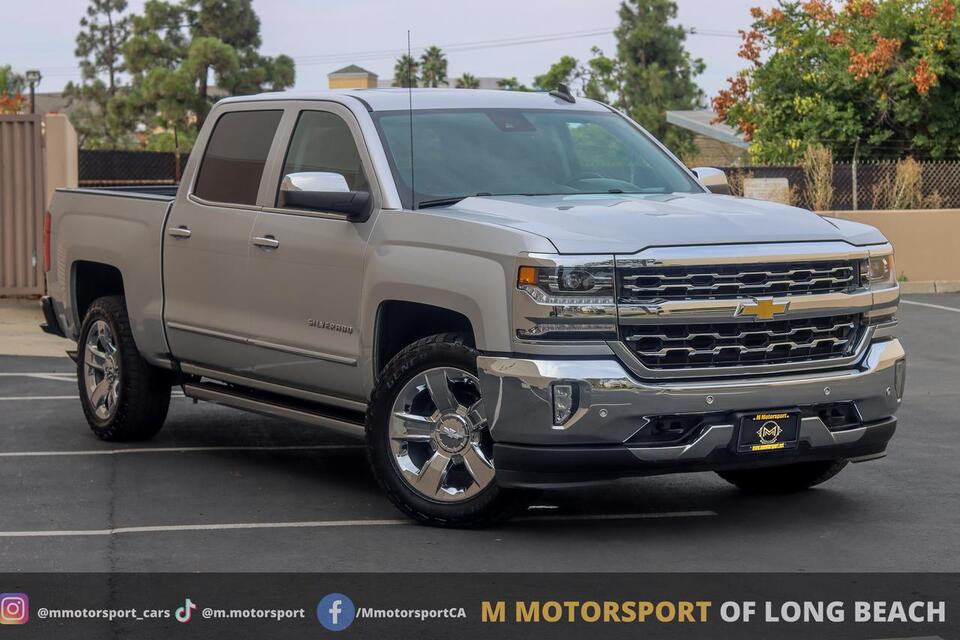 2017_Chevrolet_Silverado 1500 Crew Cab_LTZ Pickup 4D 5 3/4 ft_ Long Beach CA