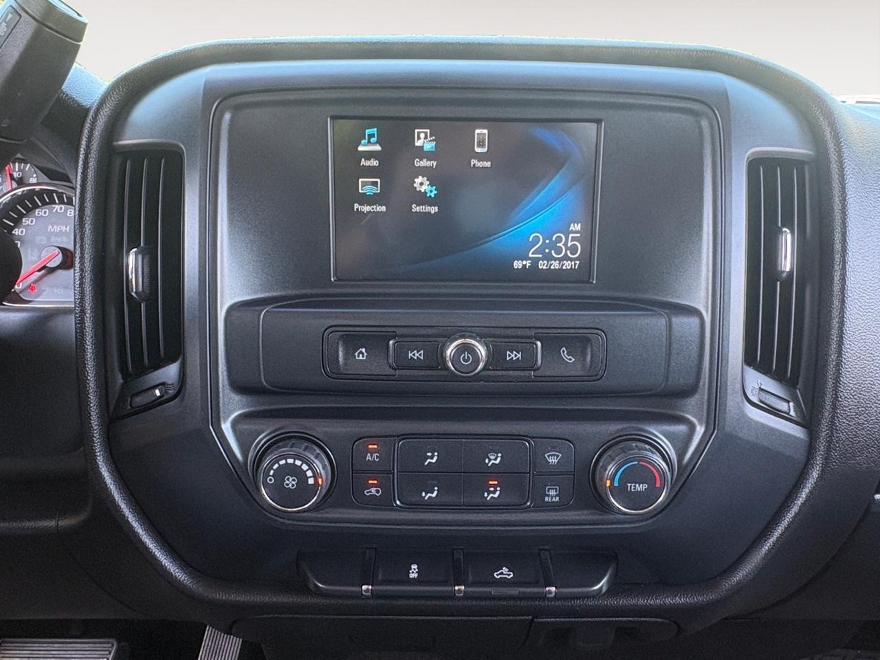 2017 Chevrolet Silverado 1500 Custom, HUSKY BED TOOL BOX, RUNNING BOARDS, TOW PACKAGE, BACKUP CAMERA, REMOTE START, CUSTOM XD SERIES WHEELS, BACK TAILGATE LIGHT BAR, LOW MILES, CLEAN CARFAX, CRUISE THE ROAD IN THIS CUSTOM CHEVY! Virginia Beach VA