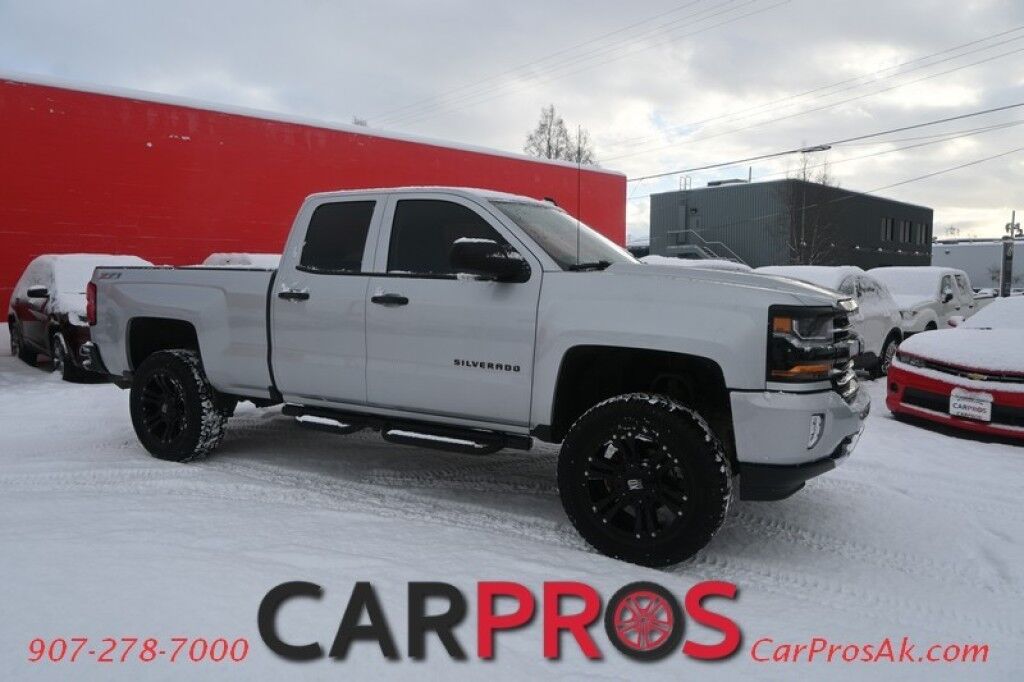 2017 Chevrolet Silverado 1500 LT - 4X4 - Z-71 - Double Cab - Custom Lift - Remote Start - Bluetooth - Backup Camera - Bedliner - Running Boards - Tow Pkg Anchorage AK