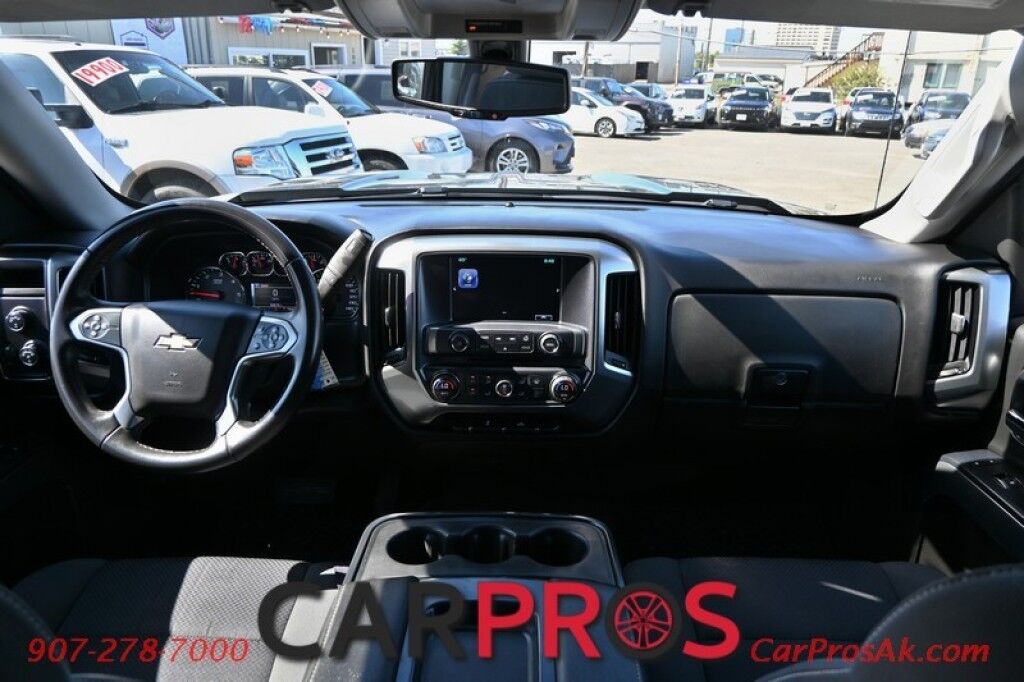 2017 Chevrolet Silverado 1500 LT - 5.3L V8 - 4X4 - Auto Start - Crew Cab - Chrome Wheels & Bumpers - Power Windows & Door Locks - Bluetooth - Backup Camera - Bedliner - Tow Package Anchorage AK