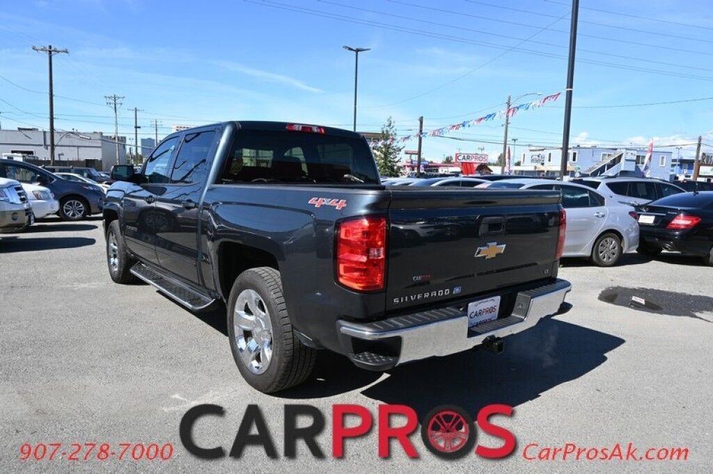 2017 Chevrolet Silverado 1500 LT - 5.3L V8 - 4X4 - Auto Start - Crew Cab - Chrome Wheels & Bumpers - Power Windows & Door Locks - Bluetooth - Backup Camera - Bedliner - Tow Package Anchorage AK