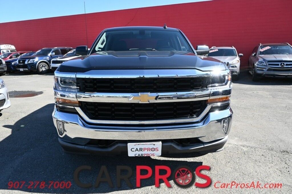 2017 Chevrolet Silverado 1500 LT - 5.3L V8 - 4X4 - Auto Start - Crew Cab - Chrome Wheels & Bumpers - Power Windows & Door Locks - Bluetooth - Backup Camera - Bedliner - Tow Package Anchorage AK
