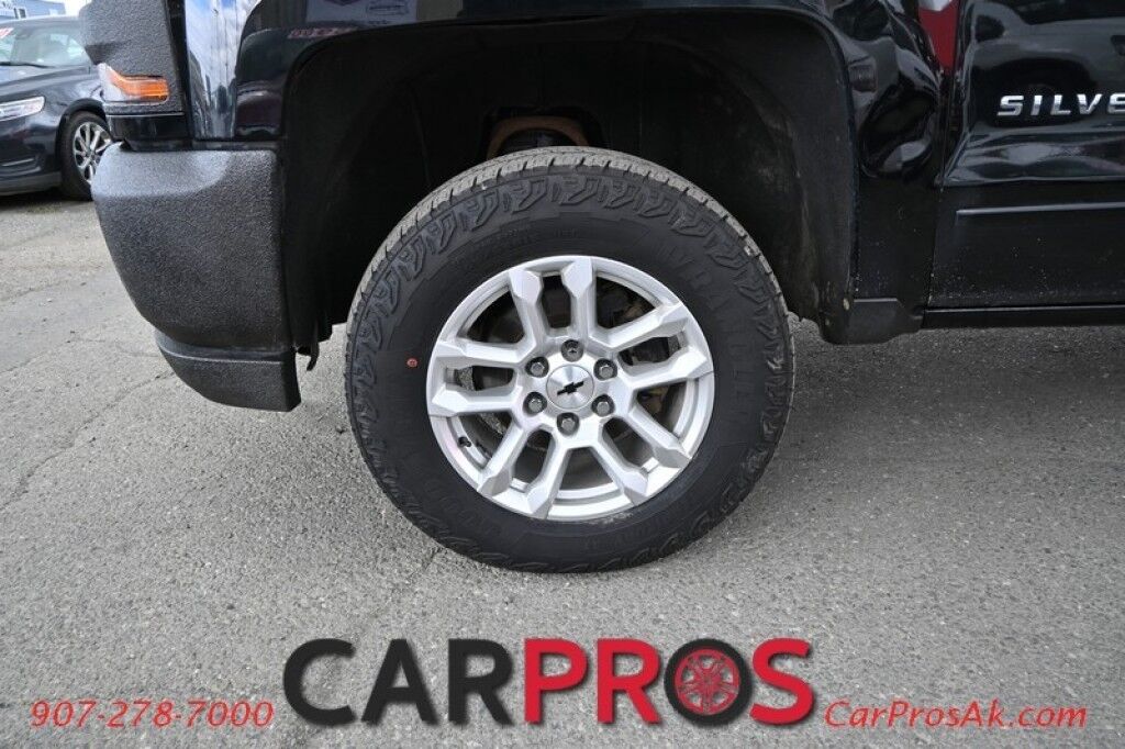 2017 Chevrolet Silverado 1500 LT - 5.3L V8 - 4X4 - Crew Cab - Remote Start - Power Windows & Door Locks - Bluetooth - Backup Camera - Spray In Bedliner - Tow Package - 1 Owner Anchorage AK