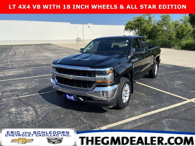 2017 Chevrolet Silverado 1500 LT Double Cab 4WD 5.3L All-StarEdition w/RemoteStart 18s 10-WayPowerDriverSeat Milwaukee WI