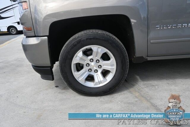 2017 Chevrolet Silverado 1500 LT Plus / 4X4 / Crew Cab / All Star Edition / Z71 Off Road Pkg / Auto Start / Premium Cloth Seats / Navigation / Bose Speakers / Back Up Camera / Bluetooth / Cruise Control / Seats 6 / Bed Liner / Tow Pkg Anchorage AK
