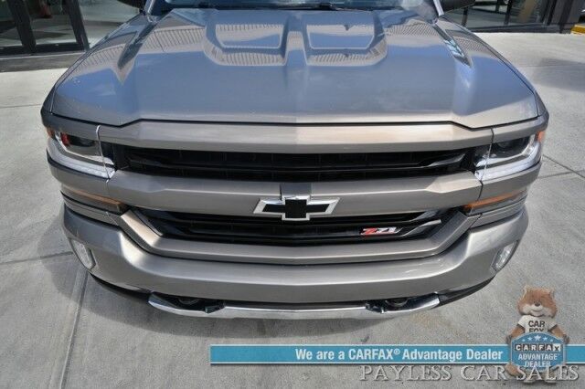 2017 Chevrolet Silverado 1500 LT Plus / 4X4 / Crew Cab / All Star Edition / Z71 Off Road Pkg / Auto Start / Premium Cloth Seats / Navigation / Bose Speakers / Back Up Camera / Bluetooth / Cruise Control / Seats 6 / Bed Liner / Tow Pkg Anchorage AK
