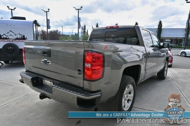2017 Chevrolet Silverado 1500 LT Plus / 4X4 / Crew Cab / All Star Edition / Z71 Off Road Pkg / Auto Start / Premium Cloth Seats / Navigation / Bose Speakers / Back Up Camera / Bluetooth / Cruise Control / Seats 6 / Bed Liner / Tow Pkg Anchorage AK