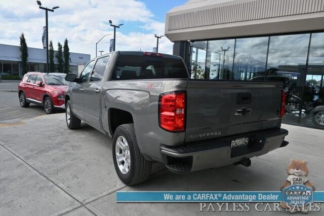 2017 Chevrolet Silverado 1500 LT Plus / 4X4 / Crew Cab / All Star Edition / Z71 Off Road Pkg / Auto Start / Premium Cloth Seats / Navigation / Bose Speakers / Back Up Camera / Bluetooth / Cruise Control / Seats 6 / Bed Liner / Tow Pkg Anchorage AK