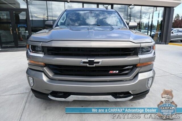 2017 Chevrolet Silverado 1500 LT Plus / 4X4 / Crew Cab / All Star Edition / Z71 Off Road Pkg / Auto Start / Premium Cloth Seats / Navigation / Bose Speakers / Back Up Camera / Bluetooth / Cruise Control / Seats 6 / Bed Liner / Tow Pkg Anchorage AK