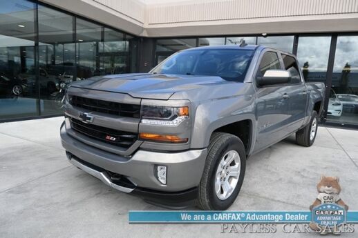 2017 Chevrolet Silverado 1500 LT Plus / 4X4 / Crew Cab / All Star Edition / Z71 Off Road Pkg / Auto Start / Premium Cloth Seats / Navigation / Bose Speakers / Back Up Camera / Bluetooth / Cruise Control / Seats 6 / Bed Liner / Tow Pkg Anchorage AK