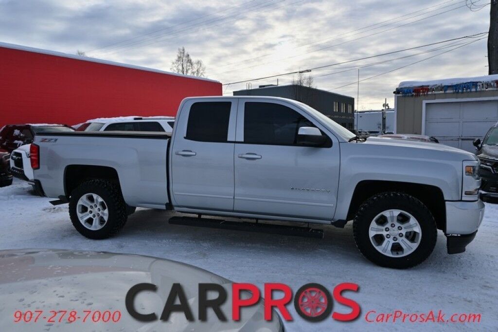 2017 Chevrolet Silverado 1500 LT Z71 - 5.3L V8 - 4X4 - Double Cab - Power Driver's Seat - Front Heated Seats - Remote Start - Bluetooth - Backup Camera - Tonneau Cover - Brake Controller - Tow Pkg Anchorage AK