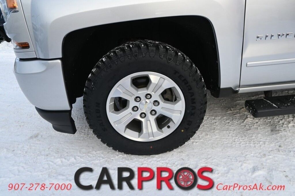 2017 Chevrolet Silverado 1500 LT Z71 - 5.3L V8 - 4X4 - Double Cab - Power Driver's Seat - Front Heated Seats - Remote Start - Bluetooth - Backup Camera - Tonneau Cover - Brake Controller - Tow Pkg Anchorage AK