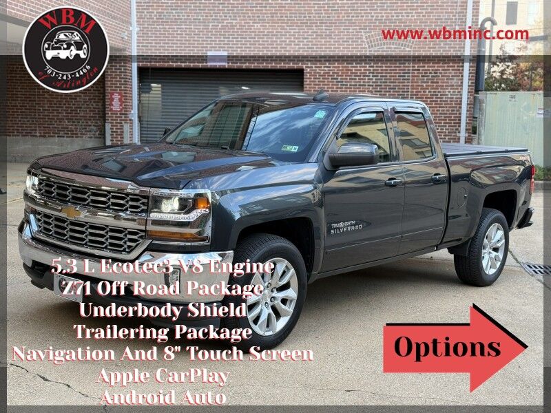 2017 Chevrolet Silverado 1500 LT Z71 Double Cab 4WD
