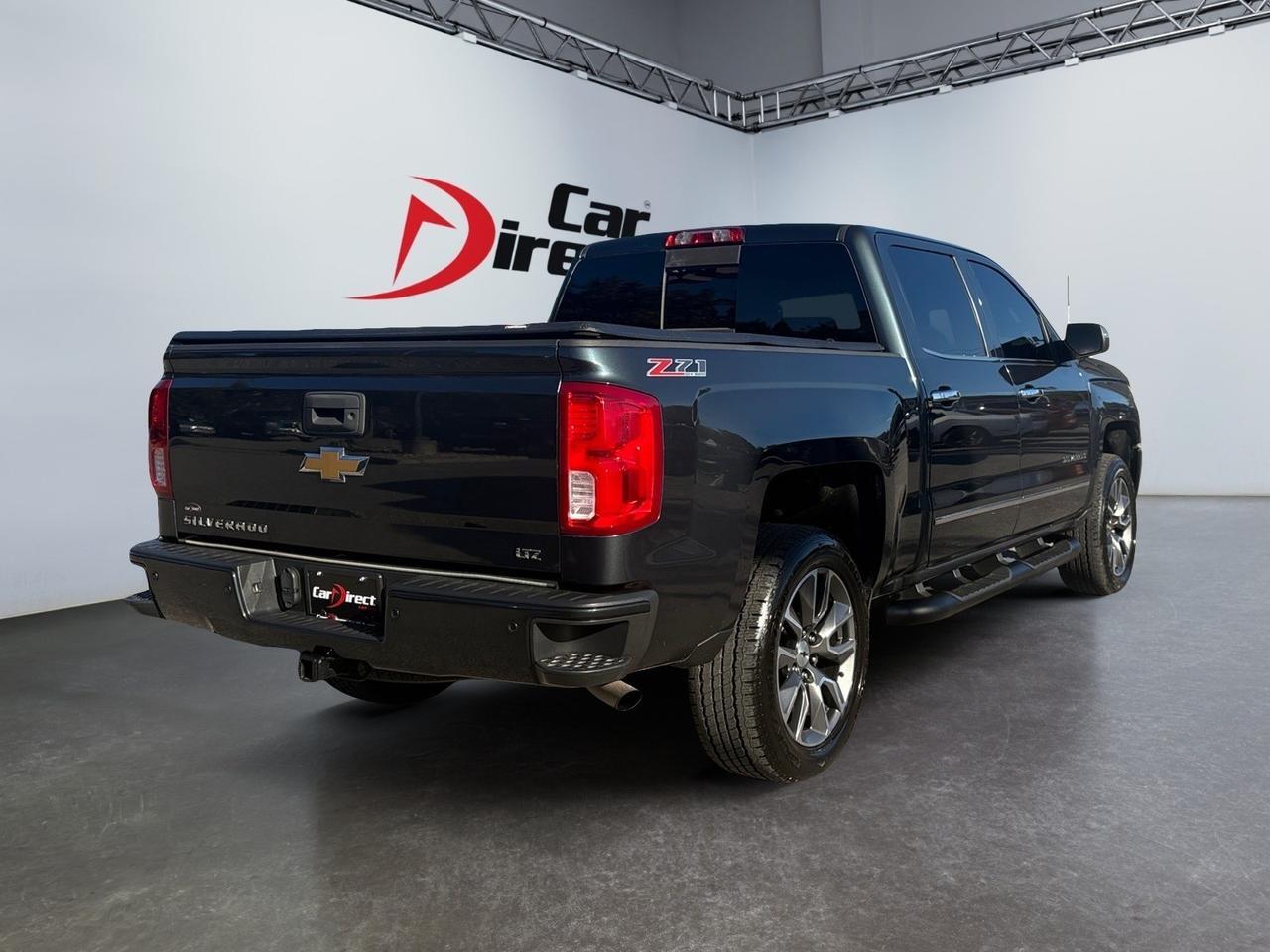 2017 Chevrolet Silverado 1500 LTZ, RUNNING BOARDS, SOFT TONNEAU COVER, TOW PACKAGE, BACKUP CAMERA, PARKING SENSORS, NAVIGATION, REMOTE START, LOW MILES, CLEAN CARFAX, THIS TRUCK IS READY TO RIDE! Virginia Beach VA