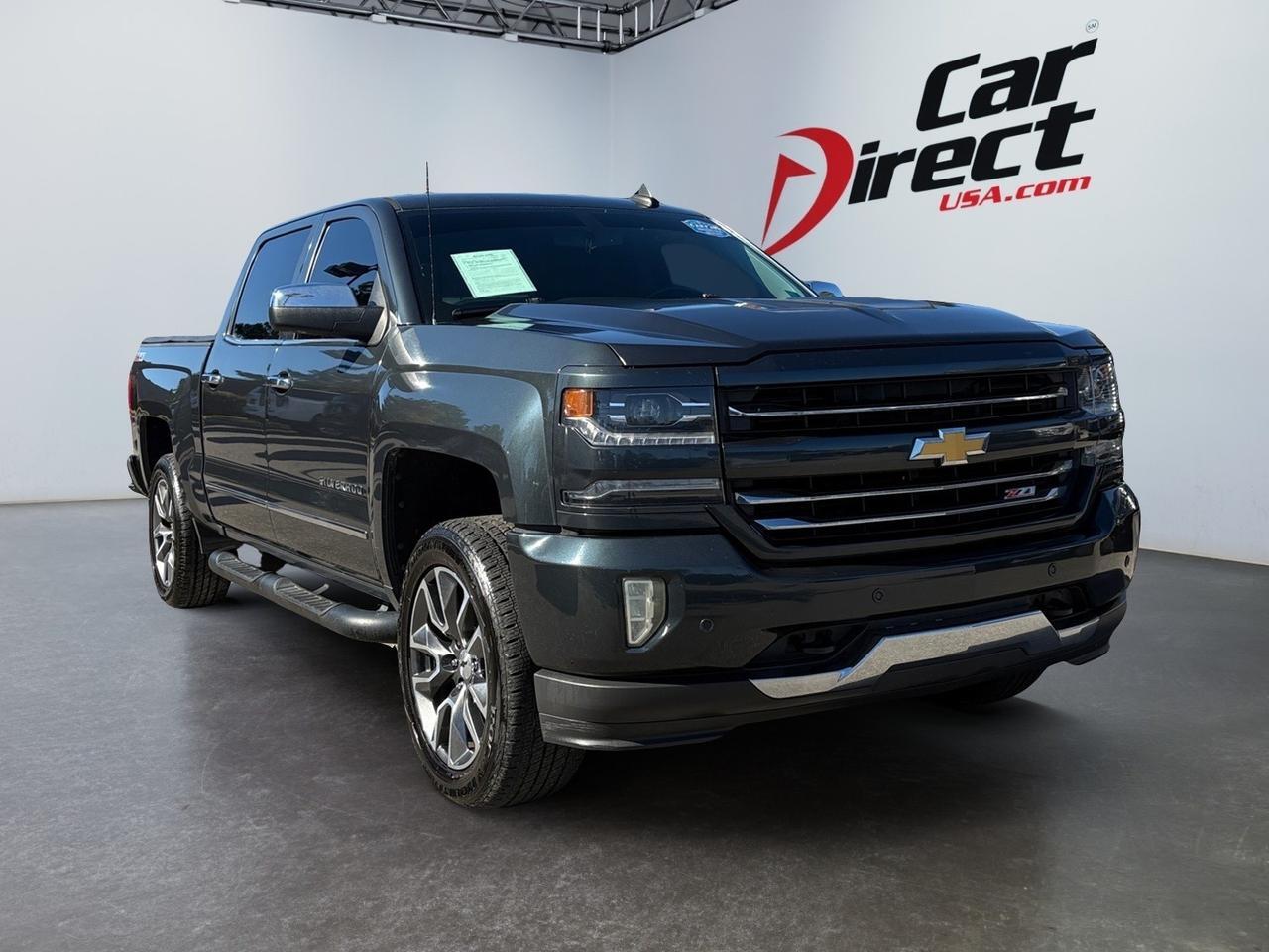 2017 Chevrolet Silverado 1500 LTZ, RUNNING BOARDS, SOFT TONNEAU COVER, TOW PACKAGE, BACKUP CAMERA, PARKING SENSORS, NAVIGATION, REMOTE START, LOW MILES, CLEAN CARFAX, THIS TRUCK IS READY TO RIDE! Virginia Beach VA