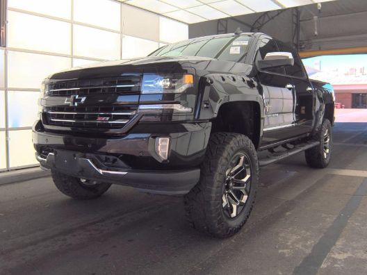 2017 Chevrolet Silverado 1500 LTZ Z71  Short Bed 2LZ BLACK WIDOW