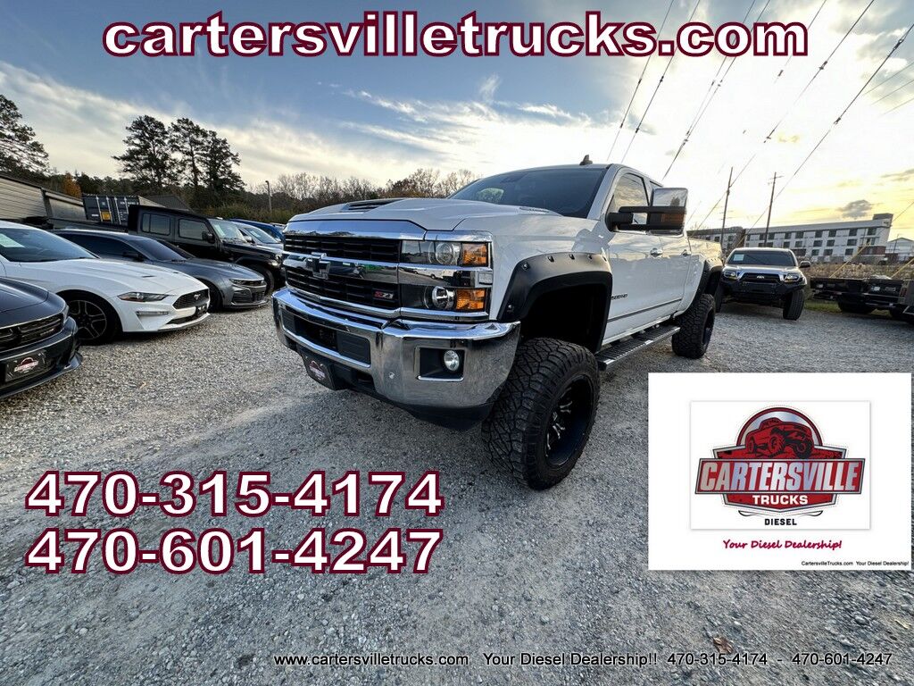 Used 2017 Chevrolet Silverado 2500 LTZ Z71 LIFTED in Cartersville GA