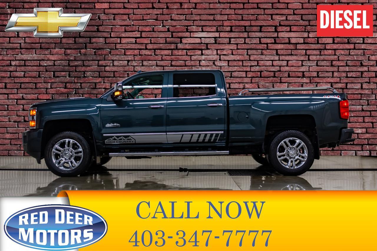 2017 Chevrolet Silverado 2500HD 4x4 Crew Cab High Country Diesel Leather Roof Nav
