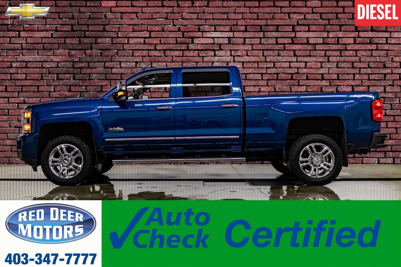2017 Chevrolet Silverado 2500HD 4x4 Crew Cab High Country Diesel Leather Roof Nav