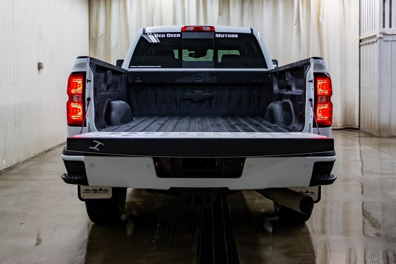 2017 Chevrolet Silverado 2500HD 4x4 Crew Cab High Country Diesel Red Deer AB